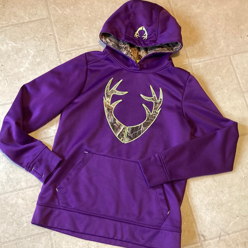 Huntshield hoodie, size large